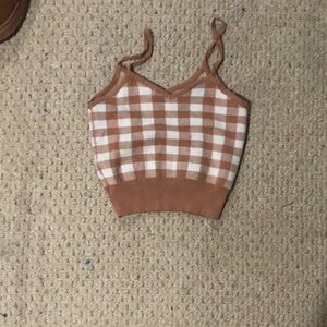 Crop top small spaghetti strap